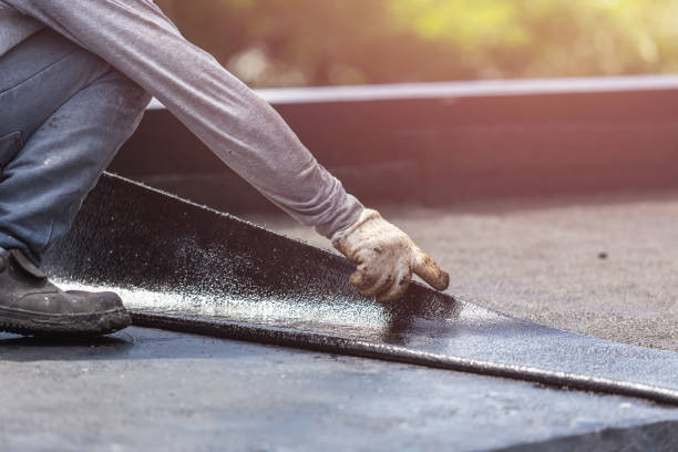 Professional Exterior Waterproofing technician working in Camden, NJ